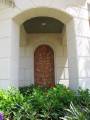 Fresco niche in garden